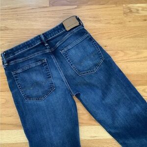 American Eagle Outfitters Dark Blue Straight Jeans
